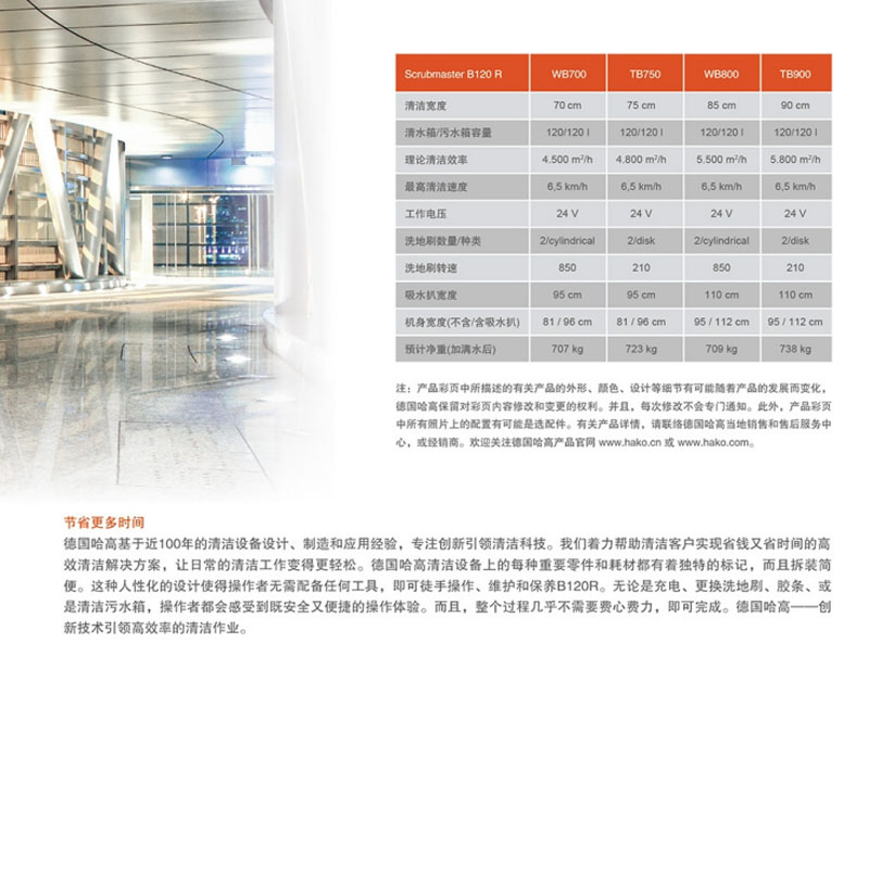 哈高洗地车B120R(TB900)高清大图