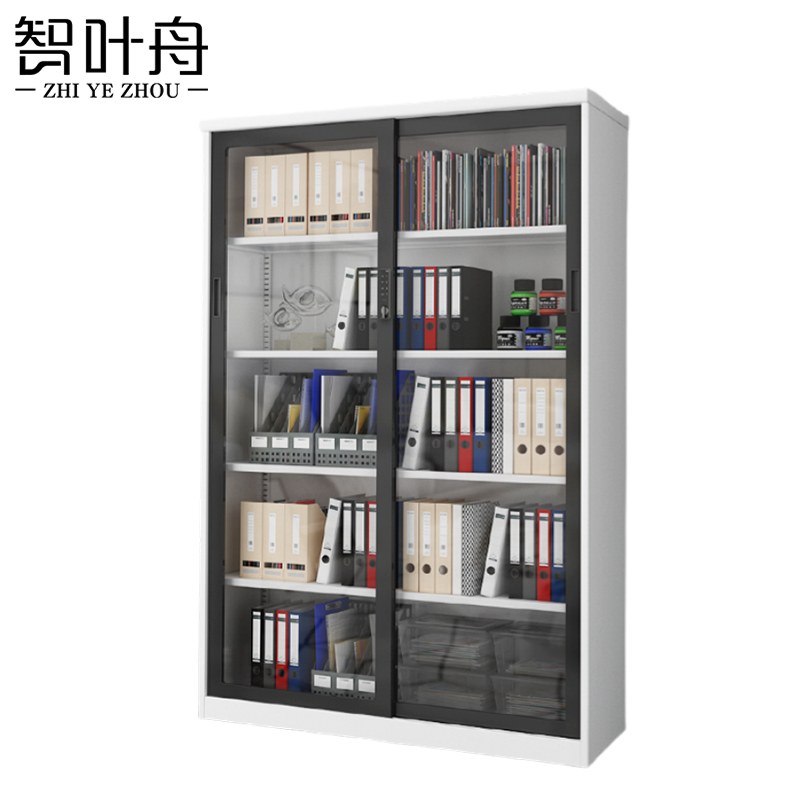 智叶舟档案柜1200*400*1800mm台高清大图