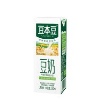 达利园 豆奶 豆本豆豆奶 原味250ml*12盒（植物蛋白纯豆浆）