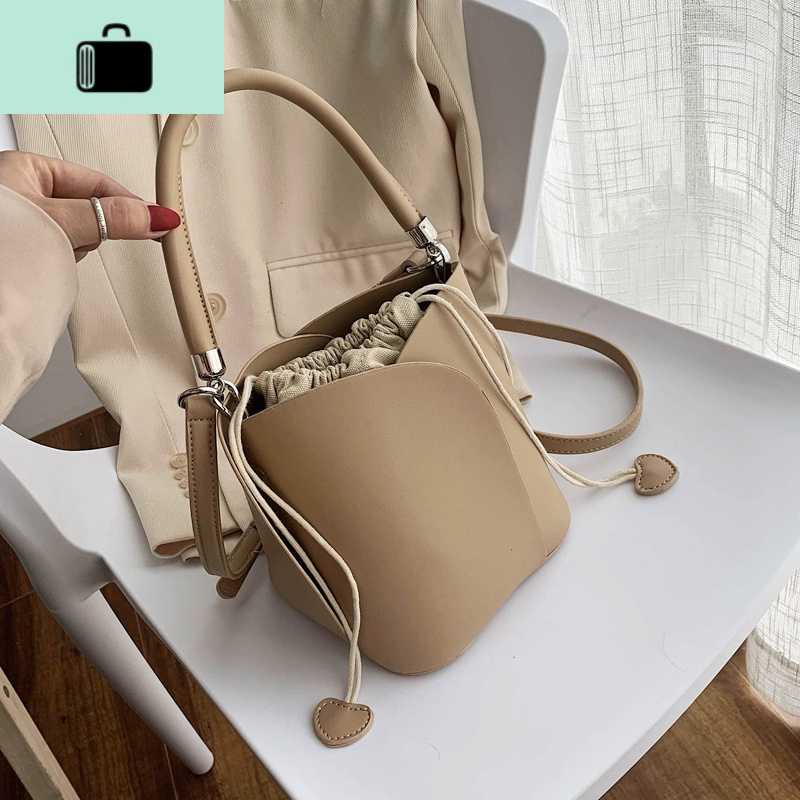 质感小包包女包2020流行新款潮时尚女士单肩手提包百搭斜挎水桶包new