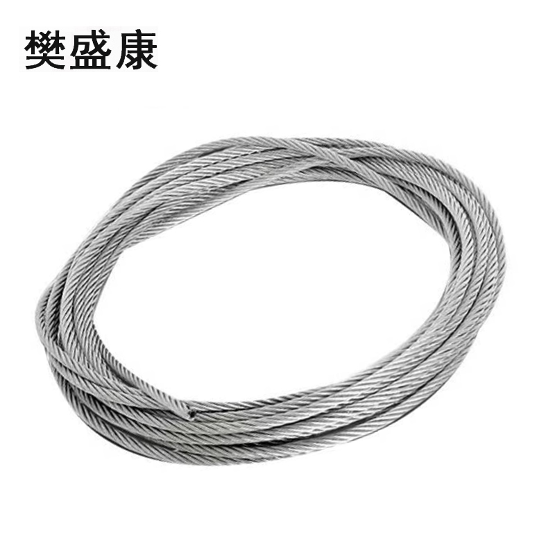 樊盛康 304不锈钢钢丝绳 7*7直径2毫米 单位:米(7*7直径2毫米)高清大图
