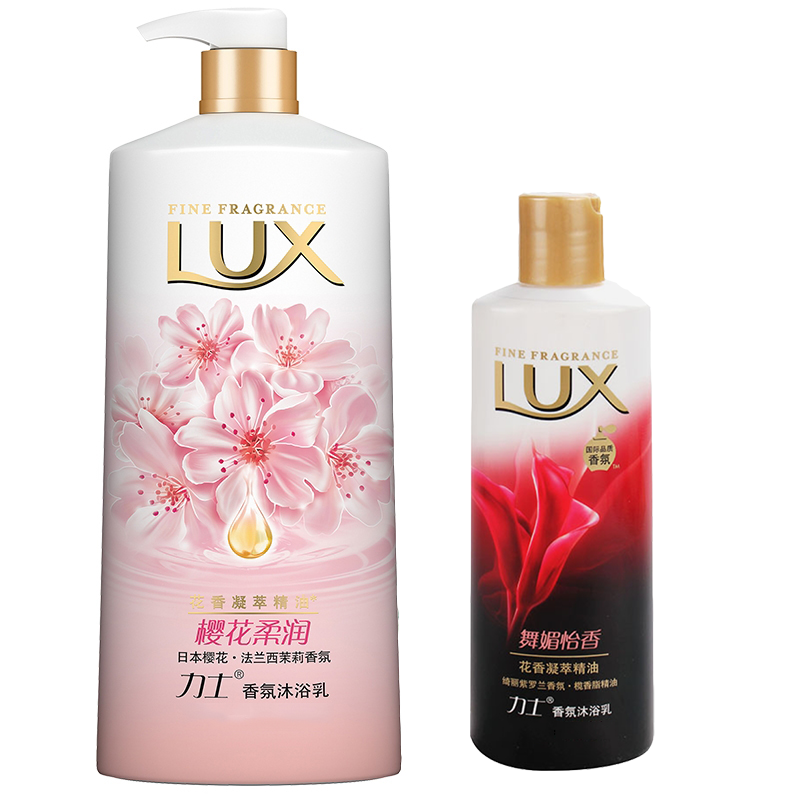 力士樱花柔润沐浴露700ml力士沐浴露舞媚怡香200ml单位件参数