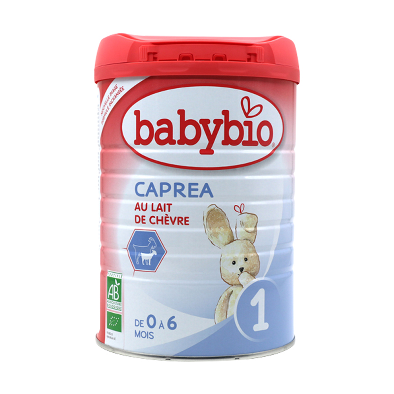 法国进口 伴宝乐(babybio)有机1段羊奶粉 绿色山羊奶粉0-6个月900g*6罐装高清大图