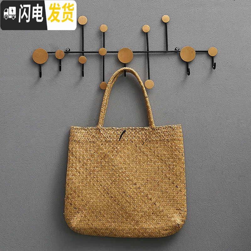 三维工匠北欧个性创意试衣间挂钩服装店衣架挂衣钩更衣室墙面装饰壁挂墙壁 黑色彩点高清大图