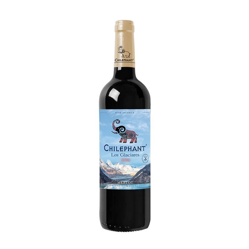 智象智利原酒进口冰川美露干红葡萄酒750 ml*6瓶聚会送礼