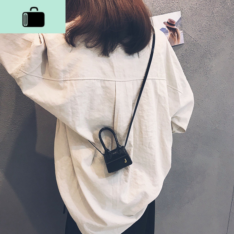 高级感网红迷你小包包2020新款潮洋气斜挎百搭ins可爱少女零钱包NEW LAKE高清大图