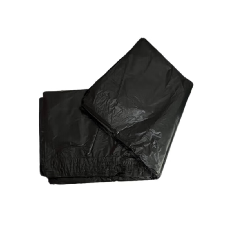 科力普 COLIPU 加厚型垃圾袋 平口式 90cm*100cm 2s (黑色) 10只/包 50包/箱(计价单位:包)高清大图