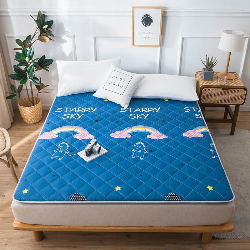 家柏饰(CORATED)床垫软垫家用薄款海绵床垫榻榻米垫子床垫被褥子1.5m1.8米 2号颜色 0.9*2.0m