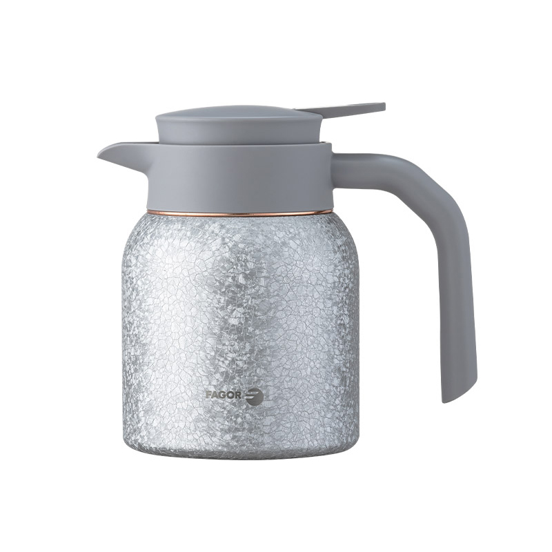 法格(FAGOR) “钛”闪耀银翼系列杯壶套装(焖茶壶1000ml+焖茶杯420ml) FG-HBH0206高清大图