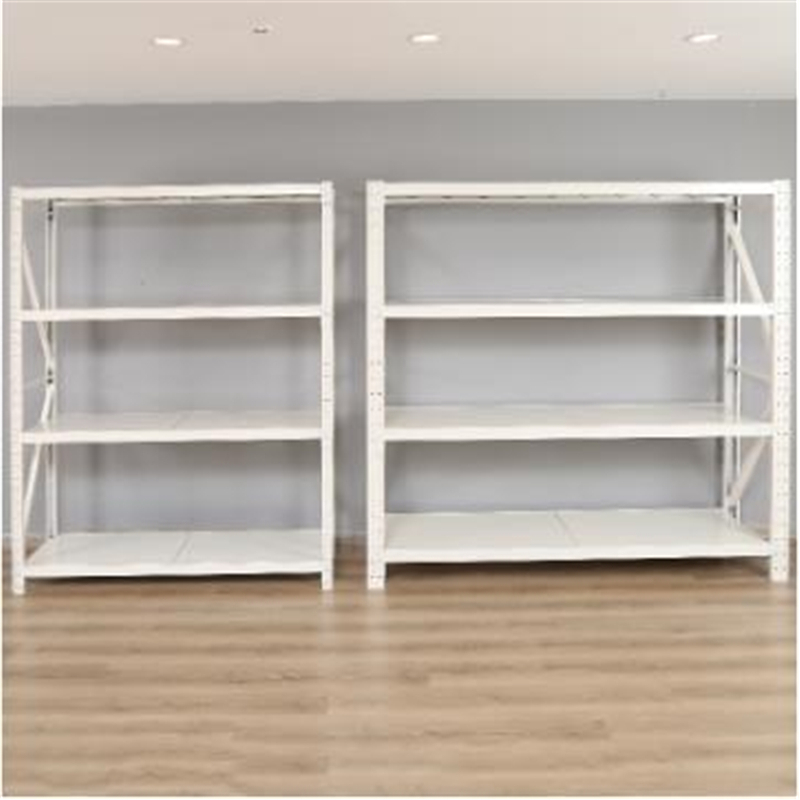 囍诺 轻型仓储货架家用储藏室置物架仓库超市货架150×50×200标准4层的每层承重100KG,5层