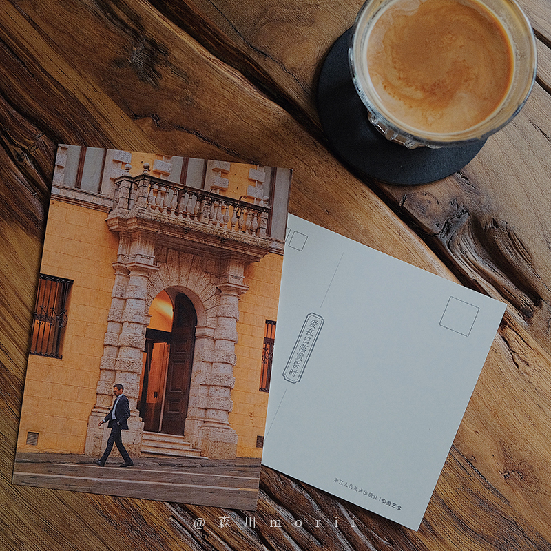 [正版]爱在日落黄昏时 摄影师@森川morii28张意大利的独特风光和人文摄影作品 文艺复古爱意浪漫出类艺术明信片创意高清大图