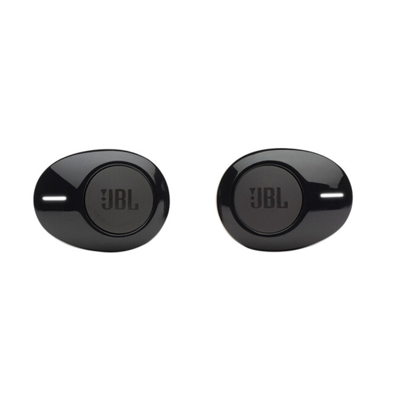 JBL T120TWS蓝牙耳机入耳式跑步运动吃鸡无线双耳通用型音乐耳塞 黑色