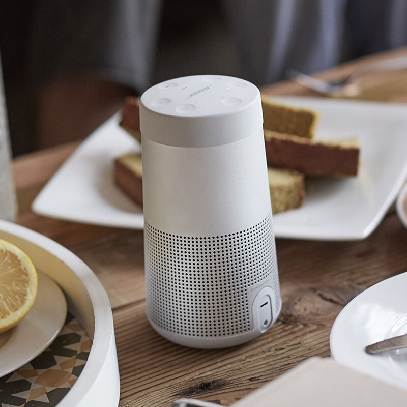 Bose SoundLink Revolve 蓝牙扬声器 II银色 360度环绕防水无线音箱/音响 小水壶二代