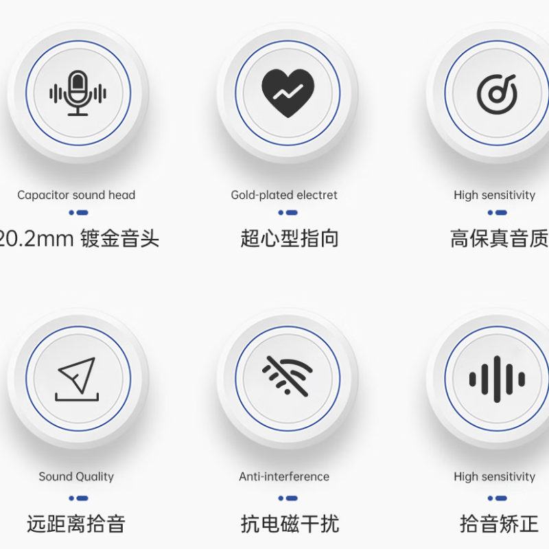 戴浦 视频会议DP-CGL212工程会议卡侬口可接调音台话筒大型会议室桌面鹅颈双杆演讲麦高清大图