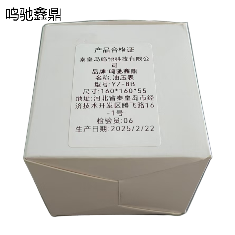 鸣驰鑫鼎 油压表 YZ-8B 个高清大图