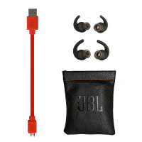 JBL T280BT 蓝牙耳机无线入耳式耳机耳麦通用手机音乐耳塞低音 红