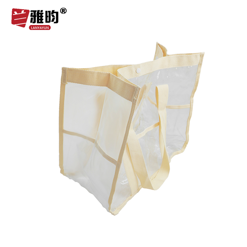 兰雅昀 纽扣透明防水洗漱包 45x22x29cm 个高清大图