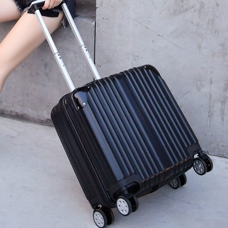 拉杆箱行李箱女小型18寸登机箱子密码箱皮潮男旅行箱韩版轻便20寸图片