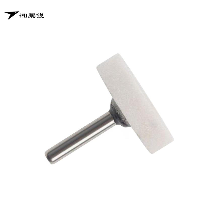 湘鹏锐 白刚玉磨头 T型磨头 40mm*10mm*6mm 个高清大图