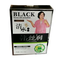 韩丝润纯植物黑发清水洗白发一洗黑染发剂方青卓精华露