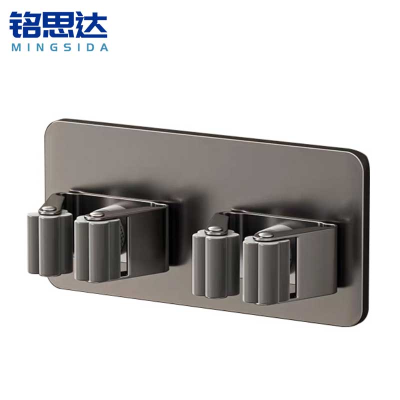 铭思达拖把挂钩双夹个高清大图