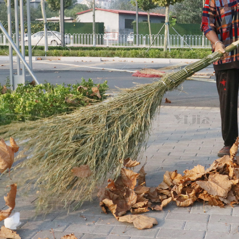 翌嘉 YJ40624024竹扫把大扫把竹扫帚 一体式脱叶大扫把5斤高清大图