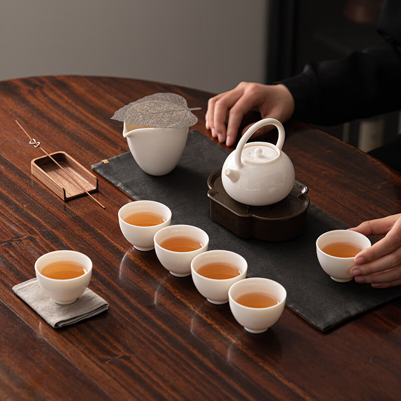 定制logo礼品 提梁壶茶具套装高清大图