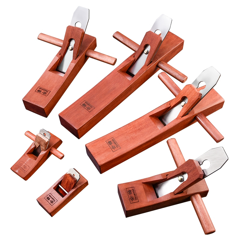 全锋(quanfeng)木刨印尼红木木刨刀手刨子迷你手工刨推刨木匠木工工具