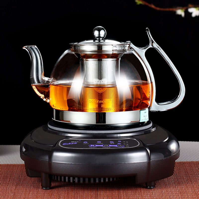 玻璃煮茶壶煮茶器小型电磁炉烧水全自动茶炉套装家用普洱茶具整套e103