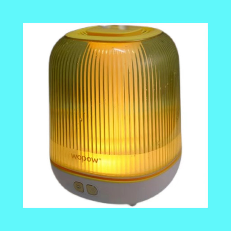 沃品(WOPOW)HM10加湿器小型双喷大雾量家用办公桌面夜灯 黄色AC