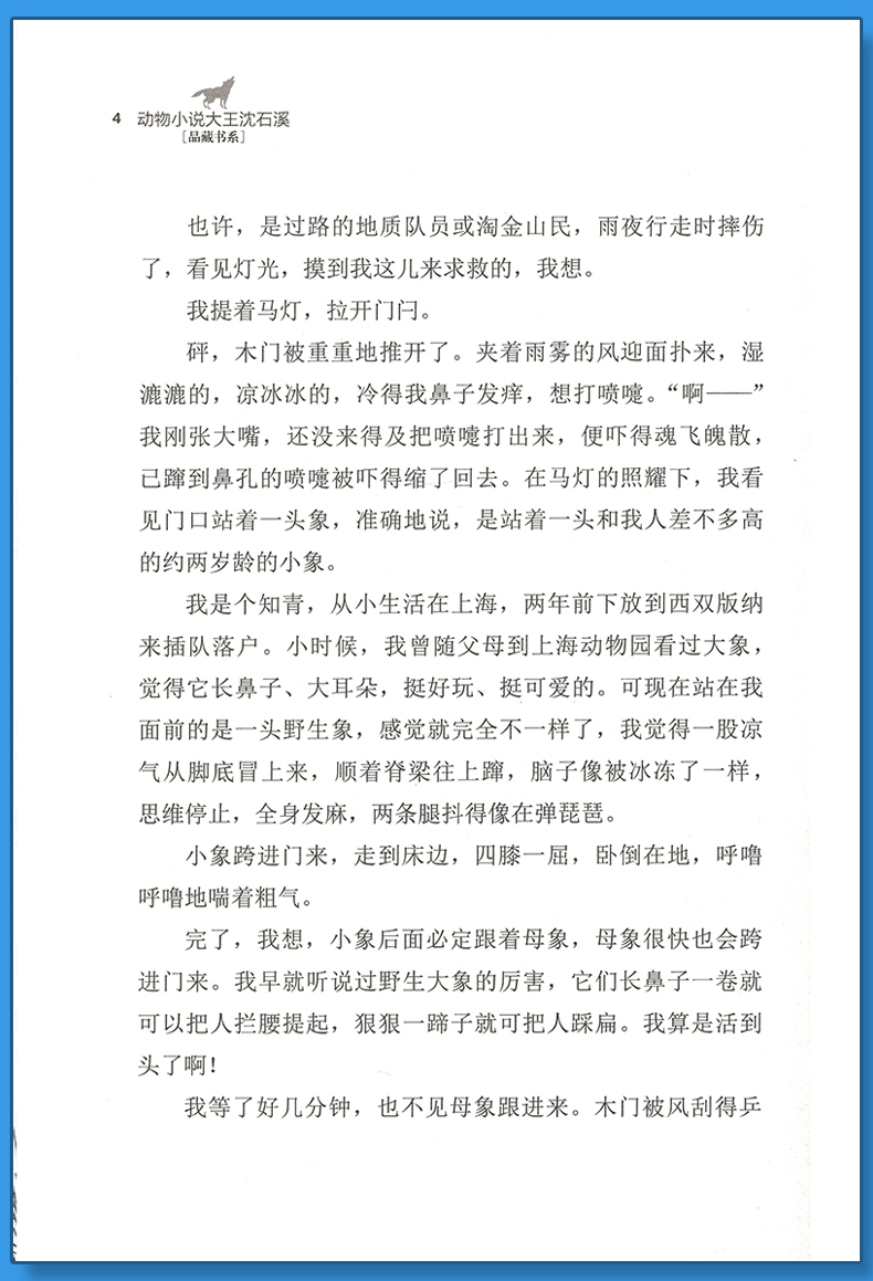 白象家族 [正版]白象家族沈石溪小学四年级五年级全集全套书浙江少年儿童出版社非注音版完整版动物小说大王品藏书系小学生课外高清大图