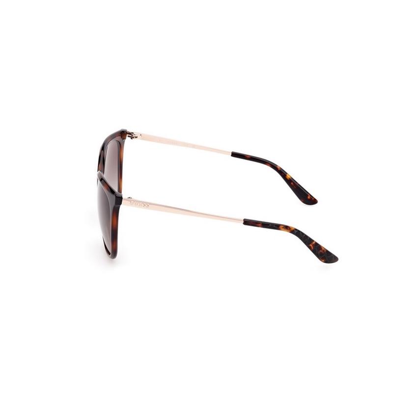 GUESS中性渐变棕镜片深咖色镜框太阳眼镜高清大图