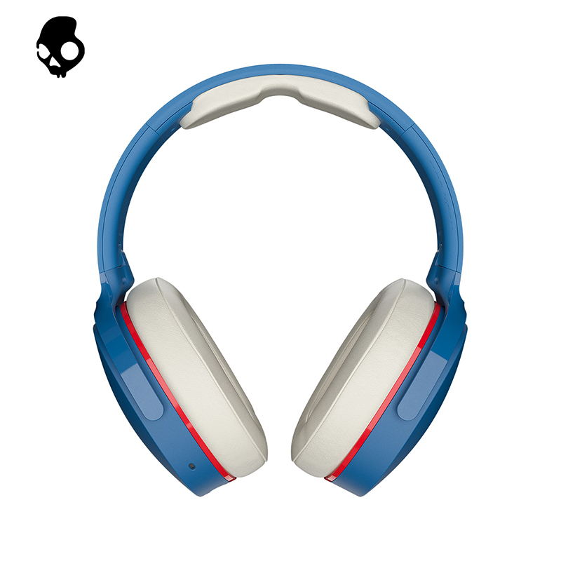 斯酷凯蒂(Skullcandy) Hesh Evo头戴式无线蓝牙耳机快充 游戏音乐华为小米苹果手机通用 92蓝