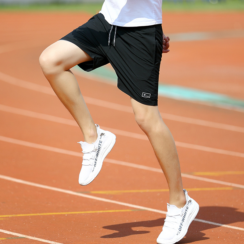 短裤男士夏季韩版潮流宽松休闲五分大裤衩5分沙滩裤跑步运动裤子