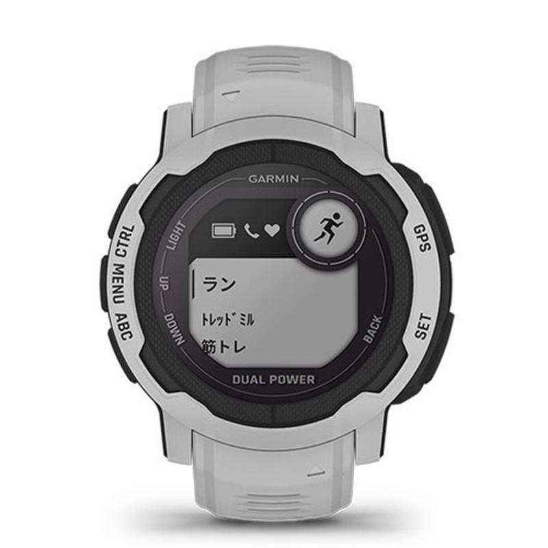 Garmin Instinct双电源太阳能续航运动男款智能手表户外耐用工业级材质