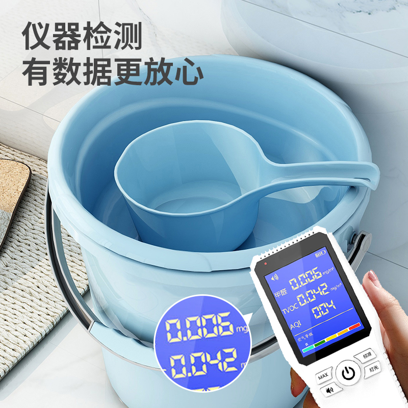 家用储水桶加厚塑料大水桶手提大号圆桶学生宿舍用耐摔洗衣桶脸盆高清大图