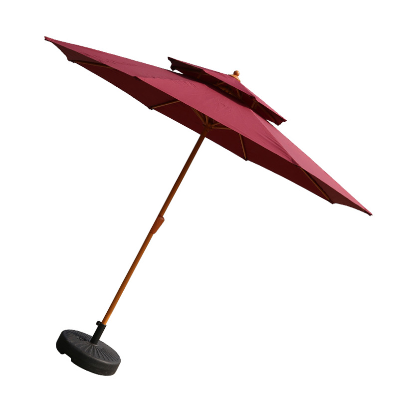 汐 庭院伞红色个高清大图