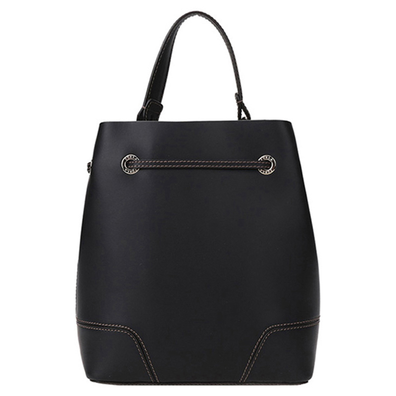 【直营】Furla 芙拉 黑色牛皮女士手提包 864338