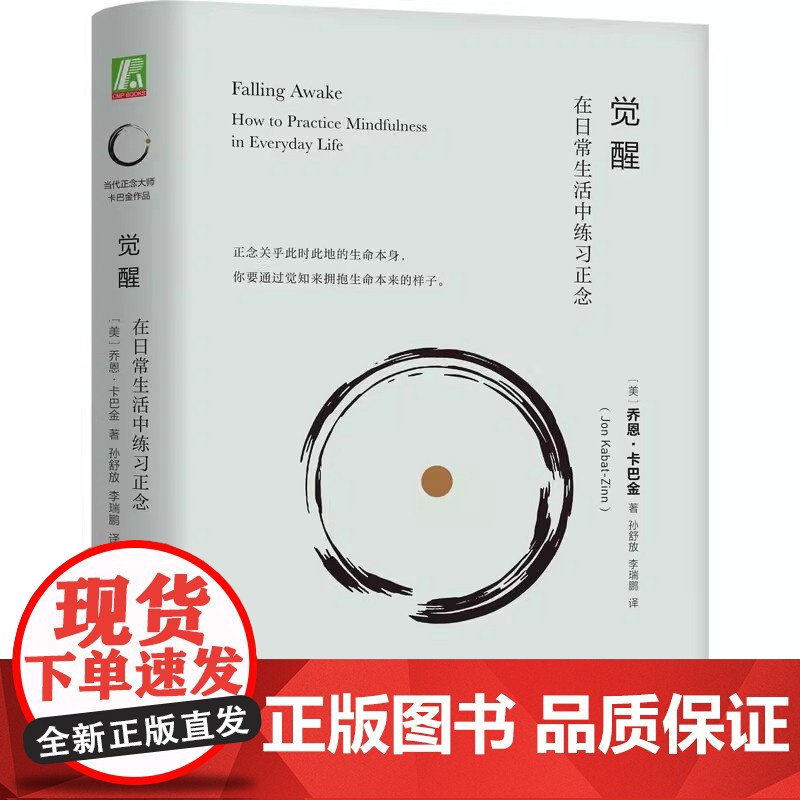 觉醒:在日常生活中练习正念 乔恩·卡巴金 机械工业出版社 乔恩卡巴金正念减压 心理咨询疗愈焦虑抑郁心灵瑜伽高清大图