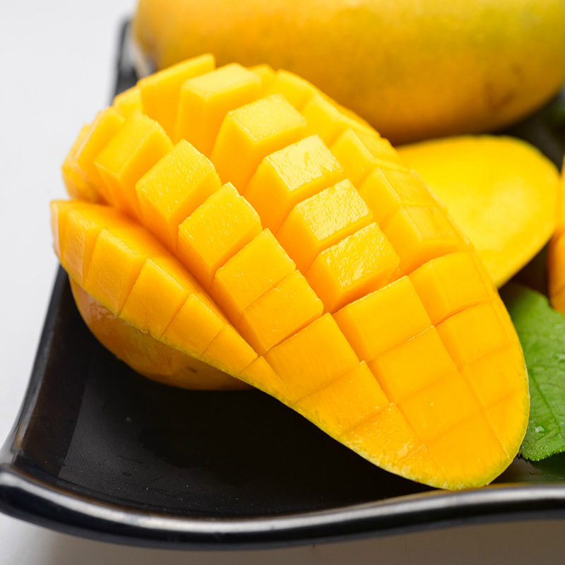(需催熟)广西百色金煌芒果5斤大果(单果300-400g)新鲜水果整箱当季现摘大果生鲜自营新鲜大芒果热带水果甜心芒高清大图