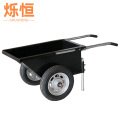 烁恒搬运车小号电梯2.0厚斗+小实心轮（黑）台 翻斗车手推车小号电梯2.0厚斗+小实心轮（黑）个