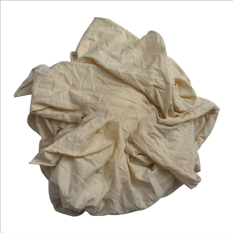 向红妹 白色纯棉擦机布擦油布破布 40*100cm左右[kg] 本白色纯棉擦机布