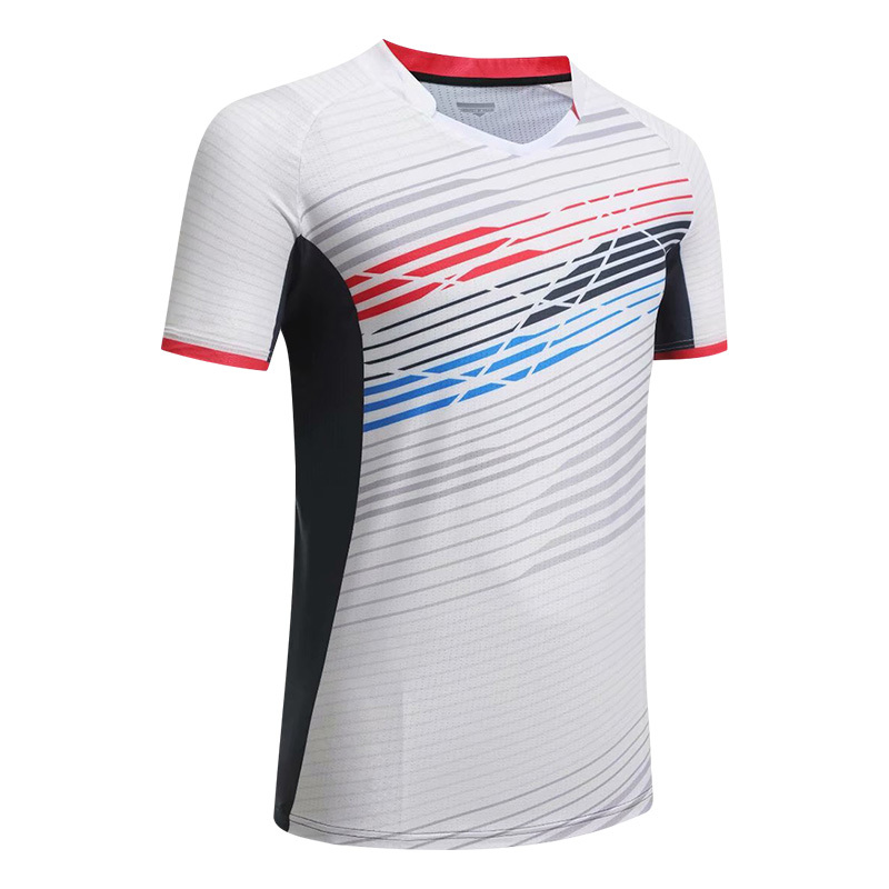 韩国羽毛球服女20款套装男短袖速干运动服网球衣比赛队服印字