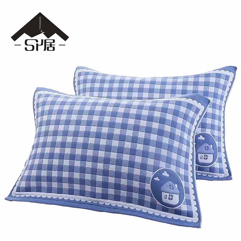 三人居加厚加大棉枕巾SRJZJ7852/条高清大图