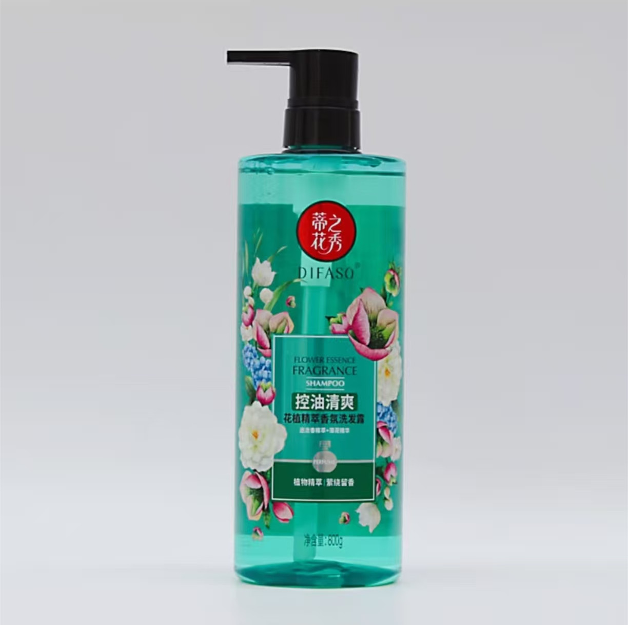 蒂花之秀(DIFASO)花植精萃洗发露800g(控油清爽)