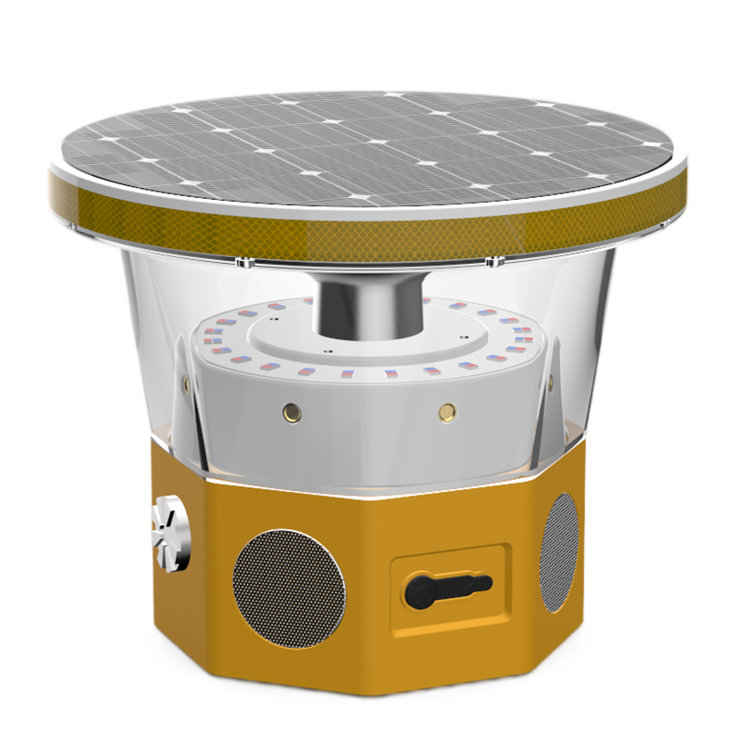 欧辉照明(OHUIZAOMIN) OHJW3150 6W LED 太阳能警示灯 IP66 DC3.7V 1800K高清大图