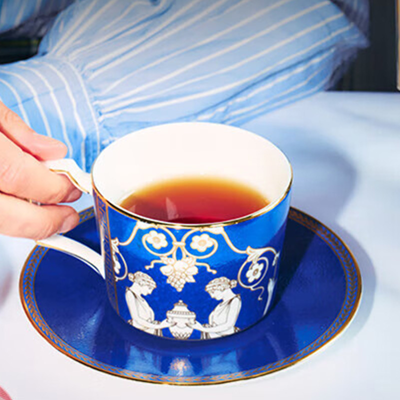 WEDGWOOD杯碟礼盒210ml*2文艺复兴1076487/88/89(颜色随机)高清大图