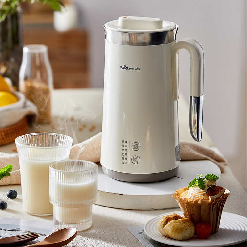 小熊bear豆浆机06l迷你破壁机家用小型米糊机多功能全自动免清洗免