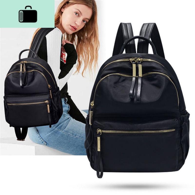 新款包包牛津布双肩包女韩版潮百搭时尚尼龙背包ulzzang学生书包NEW LAKE高清大图