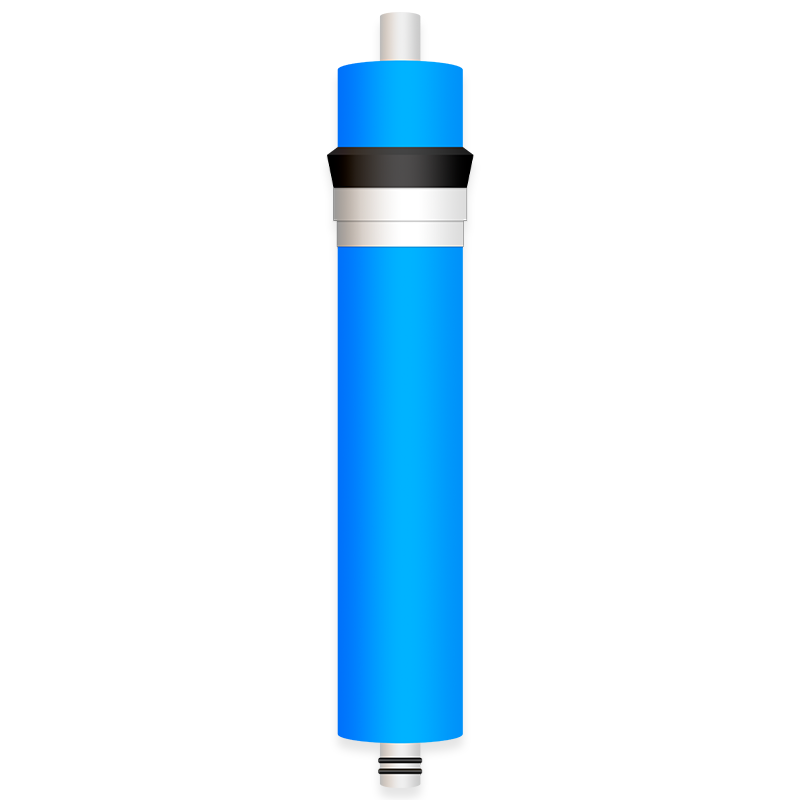 延中商用净水器YZR-H-100-S(2)专用滤芯10寸(四级RO 100G高性能反渗透膜滤芯)个高清大图